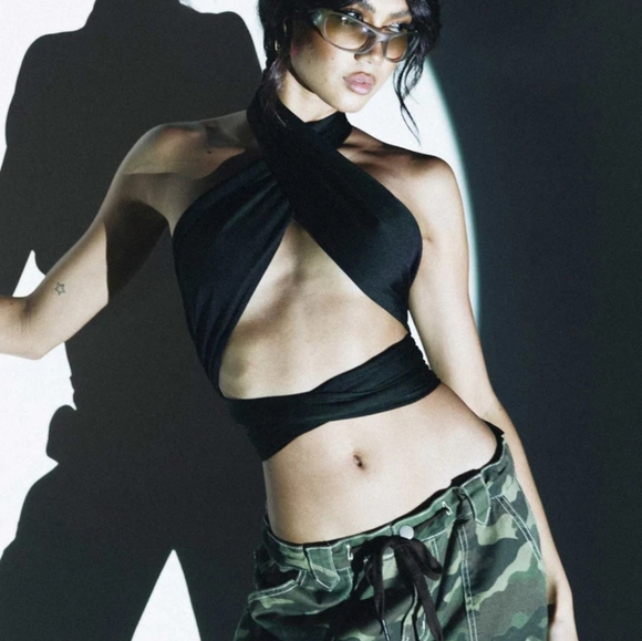 Princess Polly Wrap Around Scarf Top - Picture 2 of 6